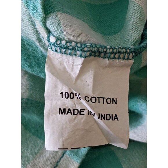 Vintage Womens Med Cotton Button Down Gingham Sleeveless Top Pockets Epaulettes - Picture 6 of 7